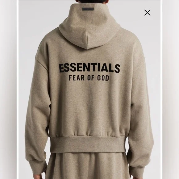 FEAR OF GOD ESSENTIALS Classic Full Zip Up Hoodie BNWT